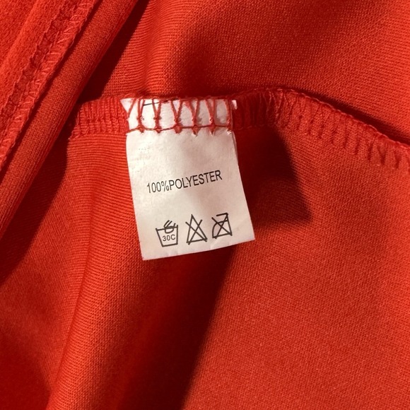 Hello Molly Enter Stage Left Dress Orange One Shoulder Bodycon Womens 8 Party - Picture 8 of 10